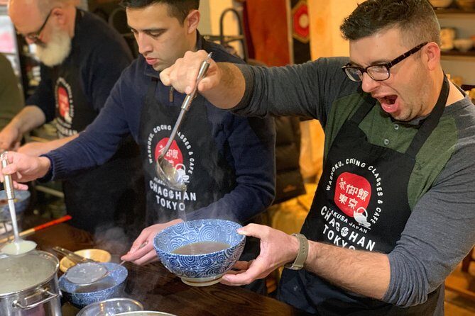 Asakusa Classic Ramen & Crispy Gyoza Cooking Class - Meeting at Chagohan Tokyo: small-group energy from minute one