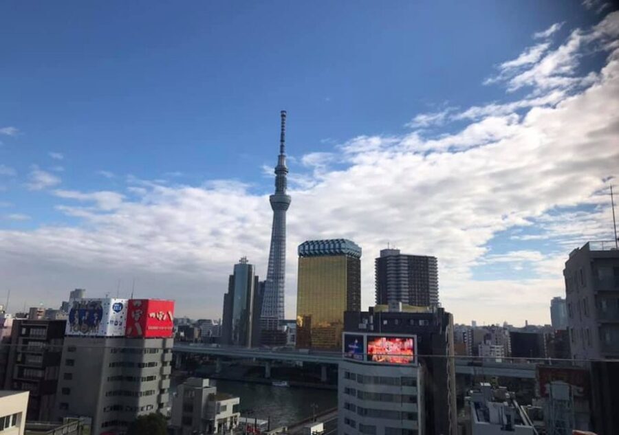 Asakusa, Tokyo's #1 Family Food Tour - Asakusa Shrine view: ending the tour with a local lens