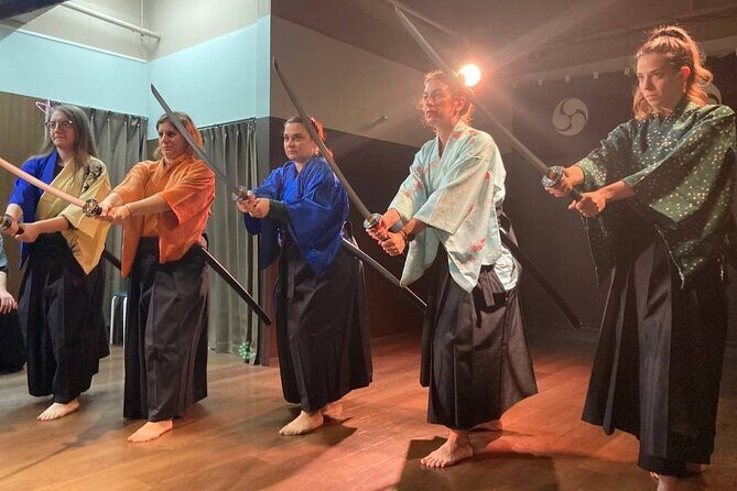 Best Samurai Experience in Tokyo - Chambara Footwork and the Music Battle Finale