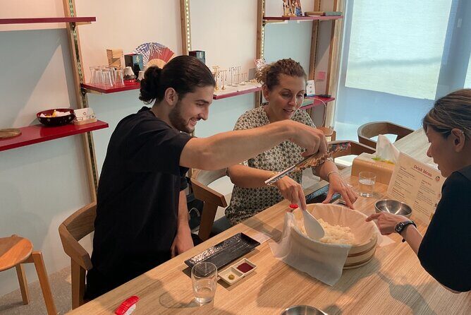 Cozy Tokyo Class: Ramen, Sushi, Sake Pairing & Cultural Exchange - Where this class fits in Tokyo: Tsukishima, a cozy kitchen vibe