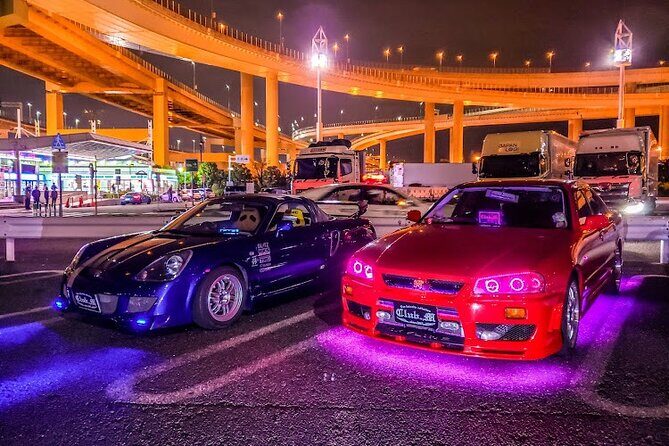 Daikoku Car Club Temporary Membership - Meeting at Tokyo Bay and rolling out by shared van