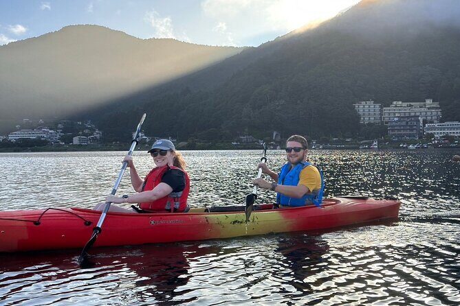 Early Morning Kayaking With Views of Mt Fuji at Lake Kawaguchiko - The photo advantage: getting Fuji shots without playing photographer