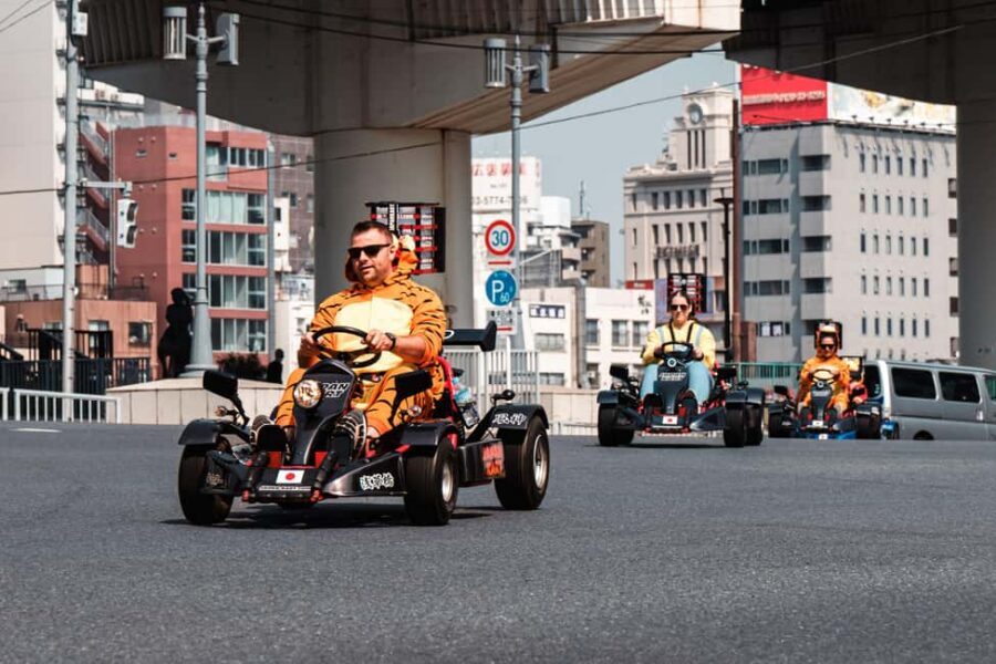 East Tokyo Go-Kart Tour - The driving paperwork: the #1 reason people get turned away
