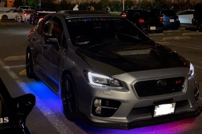 EVO, WRX, Skyline – JDM Night Run to Daikoku Car Meet - Daikoku Parking Area: the main car-meet hour you came for