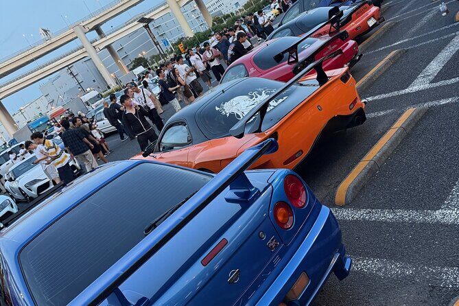 EVO, WRX, Skyline – JDM Night Run to Daikoku Car Meet - Shared passenger tour: what it means for your comfort and expectations