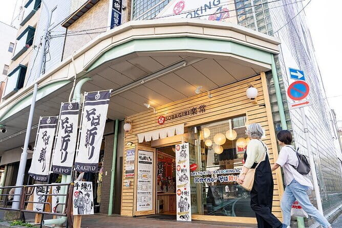 Experience Big soba knife Soba Making Class in Tokyo Kappabashi - Kappabashi and Asakusa: the kitchen-town setting that makes soba feel real