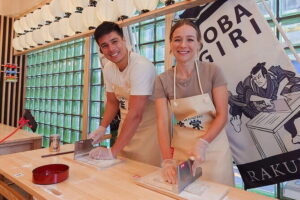 Experience Big soba knife Soba Making Class in Tokyo Kappabashi - Buckwheat dough to noodle strips: how the class moves step by step