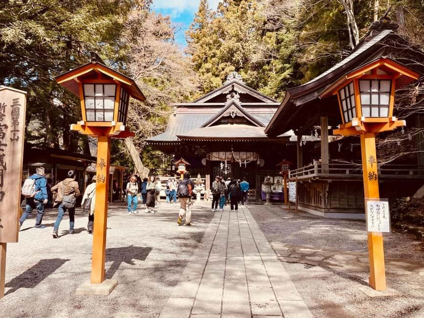 From Tokyo: Full-Day Mount Fuji Tour in English or Spanish - Kitaguchi Hongu Fuji Sengen Shrine: UNESCO significance, plain and clear