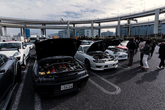JDM Experience with Fast&Furious RX-7 (English speaking Driver) - Daikoku Parking Area: The Real JDM Car Meet-Up Scene