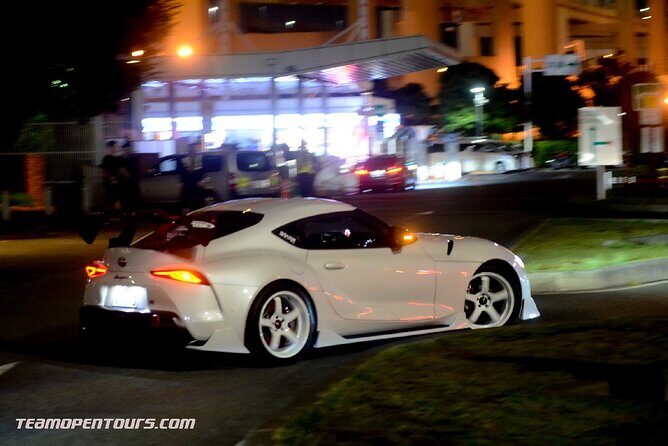 JDM Itasha trip to famous car meet up spot Daikoku Parking - Daikoku Parking Area: how the car meet feels when you show up in style