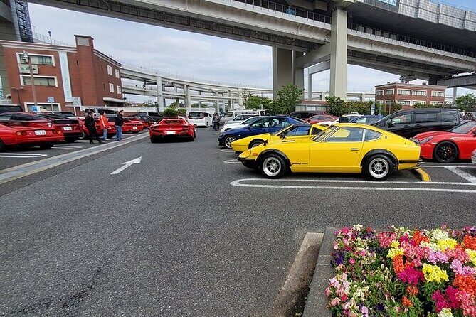 Luxury van Ride to famous car meet up spot Daikoku - Rainbow Bridge + Odaiba: The Tokyo Skyline Payoff