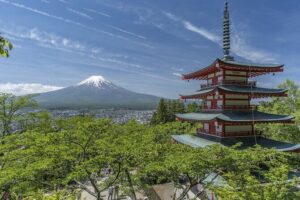 Majestic Mt. Fuji & Hakone Retreat –A Private Day Tour from Tokyo - Chureito Pagoda and Arakura Fuji Sengen Shrine: where the views actually happen