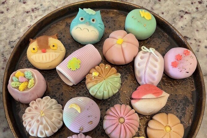 Make Traditional Nerikiri Sweets & Matcha experience in Shibuya - Step-by-step nerikiri shaping: from templates to your own design