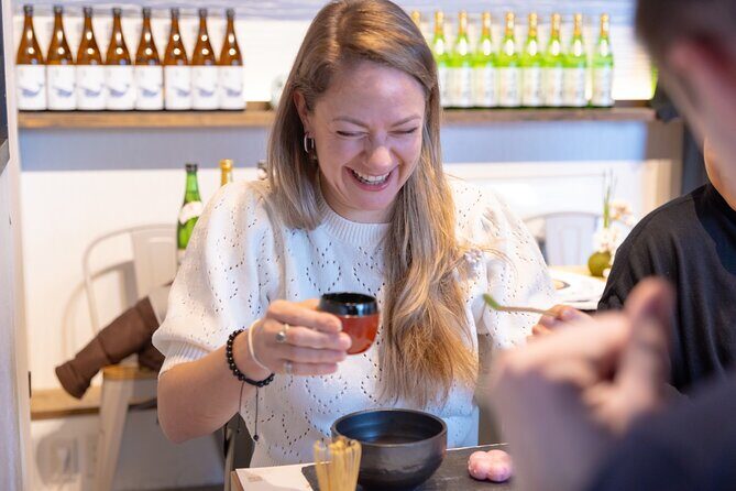 Matcha Making Class in Tokyo with Authentic Japanese Sweets Set - The setting: cha-café style, photos, and a calmer side of Asakusa