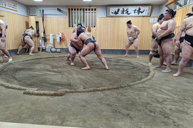 Morning Sumo Practice Viewing in Tokyo - Chanko nabe lunch: refuel after training