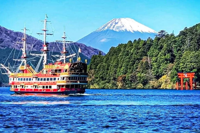 Mt.Fuji Hakone Day Tour With Lake Ashi Cruise, FREE Ropeway - Where you start in Tokyo: show up early and aim to avoid chaos