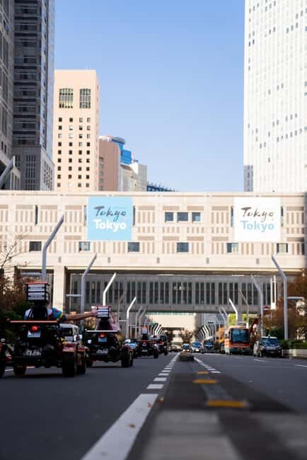 Official Japan Go-Kart Through Shibuya / Shinjuku - Tokyo Tower and Tokyo Station: Classic Landmarks, Practical Stops