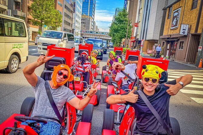 Official Street Go-Kart Tour - Akihabara - Entering Tokyo by street kart, not by train