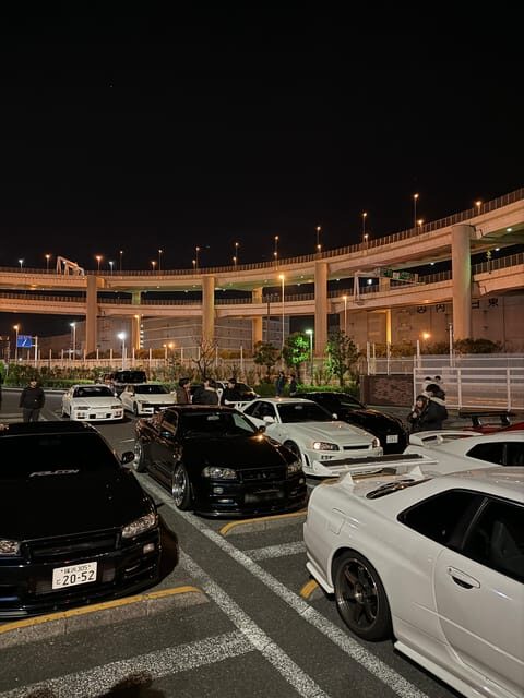 【R34】Tokyo:Private Daikoku tour in Modified R34 - Autobacs Shinonome stop: what you can actually do there