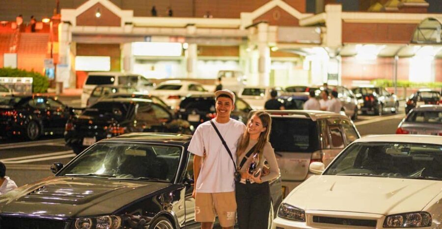 【R34】Tokyo:Private Daikoku tour in Modified R34 - Daikoku Parking Area: the hour that makes or breaks the night