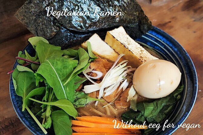 Ramen & Dumpling Cooking in Tokyo with Chef/Vegan possible - Small Group Size Means Real Feedback (Not Just a Tour)