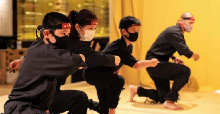 Samurai Ninja Museum Asakusa: Kid-Friendly Ninja Training - The 75-minute training flow: outfit, hunt, and guided play