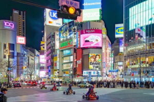 Shibuya Go Karting Tour with Funny Costume - Licenses and limits: what you must bring (and your body size)