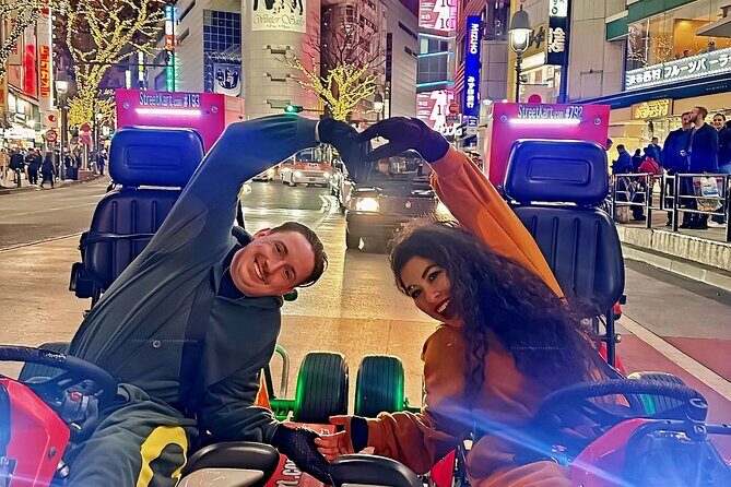 Shibuya Official Street Go-Kart in Shibuya Annex - Night vs Day: When Shibuya Looks Its Best