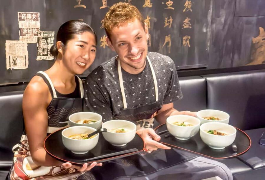 Shibuya: Ramen Dojo Tokyo | Make All 3 (Tonkotsu/Shoyu/Miso) - Making noodles with a professional machine: the texture lesson you can taste