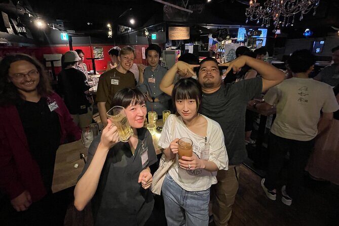 Shinjuku Locals &Traveller Meet&Drink Experience Solo going Party - Shinjuku nightlife, minus the awkward start