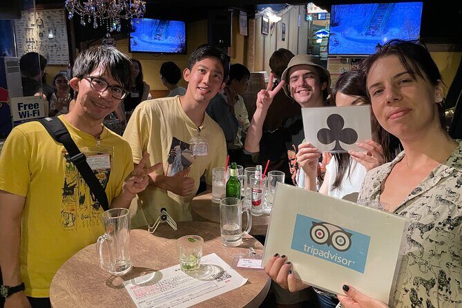 Shinjuku Locals &Traveller Meet&Drink Experience Solo going Party - What happens after you arrive: wristbands, name tags, and first contact