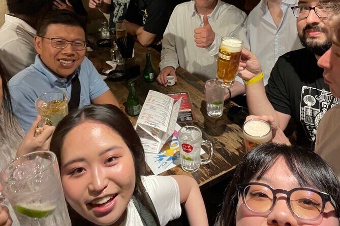 Shinjuku Locals &Traveller Meet&Drink Experience Solo going Party - Price and value: $48 for the party, not the bar bill