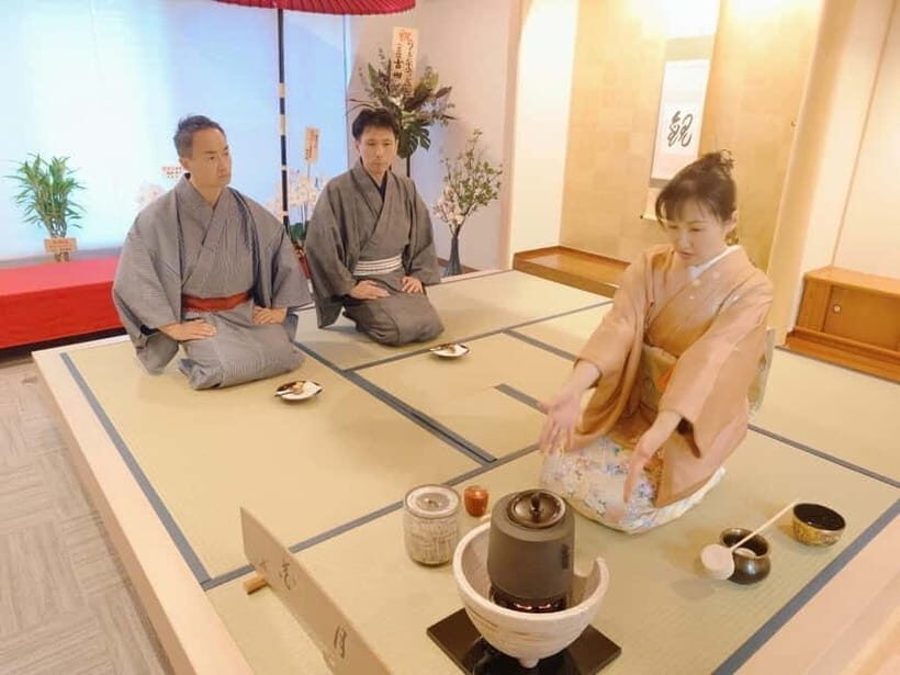 Tea ceremony experience in Japanese-style room 60min - Your turn to whisk: you’ll make and brew your own matcha