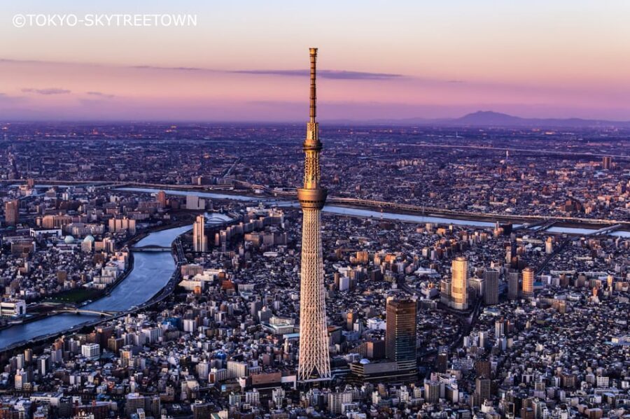 Tokyo: 1 Day Bus Tour with Meiji-Jingu,Odaiba,lunch&Skytree - 9 hours, 6 major neighborhoods: the route logic