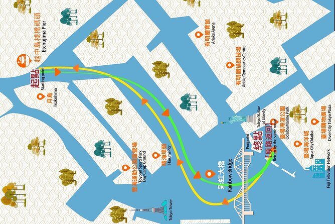 Tokyo Bay Yakatabune Dinner/Day Cruise with Japan Show and Drinks - Logistics that can surprise you: pier, pace, and random seating