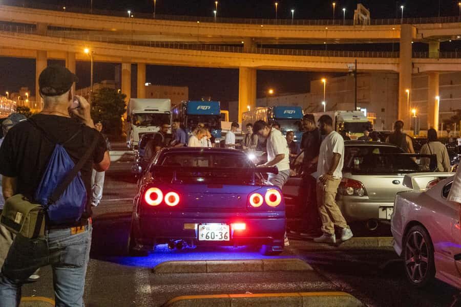 Tokyo: Daikoku: JDM and Tokyo Car Culture Experience - Daikoku PA after midnight: the feeling when you finally arrive