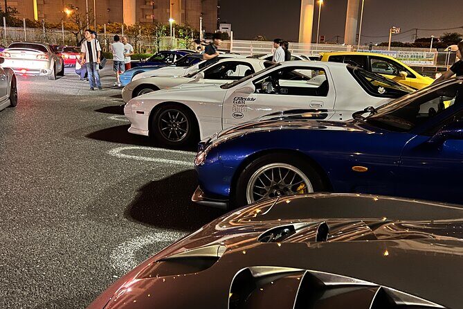 Tokyo: Daikoku JDM Car Meet & Night Car Culture Tour - Shibuya pickup and the ride choice that changes the vibe