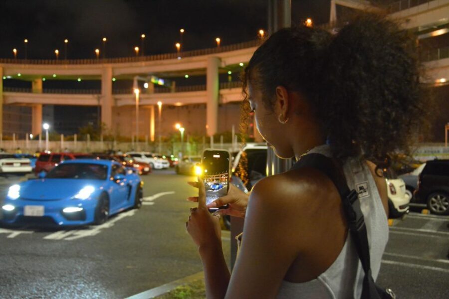 Tokyo: Daikoku JDM Car Meet Tour + LibertyWalk & Autobacs! - Rainbow Bridge and Tokyo skyline views you’ll remember