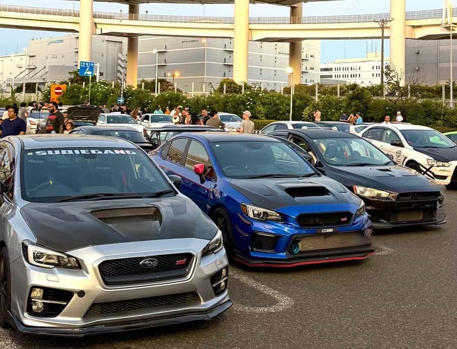Tokyo: Daikoku PA & Shibuya Private Tour in a WRX STI - The WRX STI night drive that turns Tokyo into a car culture story