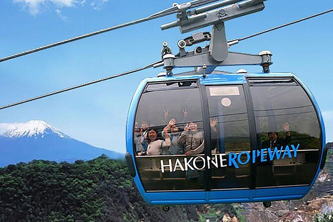 Tokyo: Hakone Fuji Day Tour w/ Cruise, Cable Car, Volcano - Ropeway up Mt. Hakone: second chances for the mountain