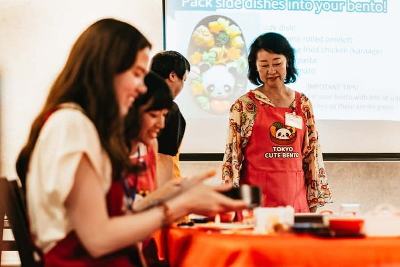 Tokyo: Kawaii Bento Cooking Class – Cute Character Lunchbox - The craft part: decorated faces, tools, and packing that actually works
