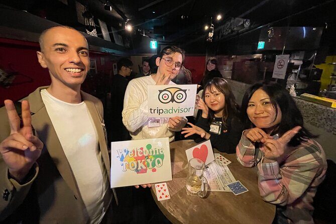 Tokyo Local Friends Solo attend Party All We Can Drink in Shibuya - How the Party Works: Shuffle Cards, Games, and Moving Around