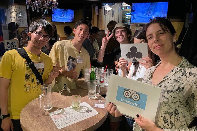 Tokyo Locals & Traveller can come alone Party experience Shibuya - The 16:00–18:00 flow: wristband, name tag, and easy conversation