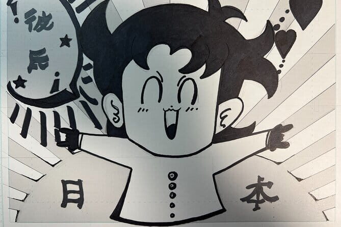 Tokyo Manga Drawing Experience Pro Artist Workshop & MangaHistory - What happens before you draw: manga history and character basics