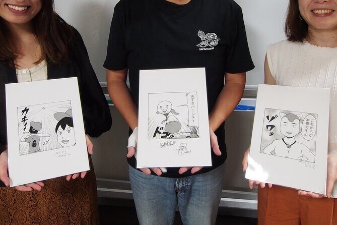 Tokyo Manga Drawing Workshop Guided by Active Pro Manga Artist - Choosing your character: make it yours instead of copying a template