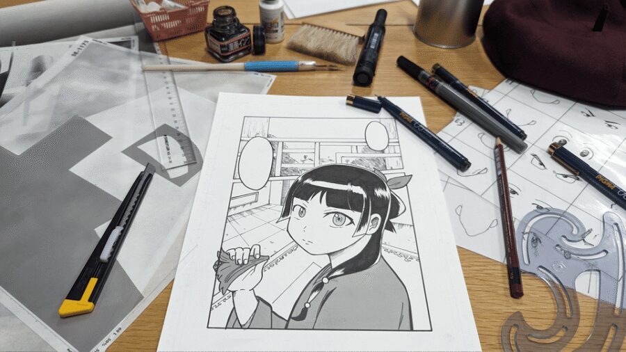 Tokyo: Manga Drawing Workshop Guided by Pro Manga Artist - How the Sensei Guides the Manga Process (No Experience Required)