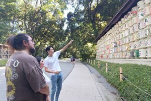 Tokyo: Meiji Shrine and Shinto Culture Walking Tour - The torii gate that measures sacredness in 12 meters