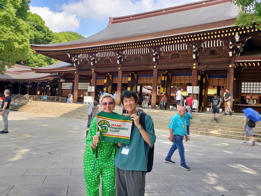 Tokyo: Morning Sightseeing Bus Tour - Meeting points: finding the LOVE sculpture and getting settled fast
