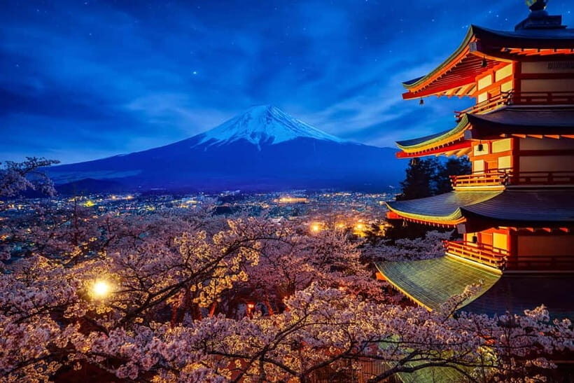 Tokyo: Mount Fuji & Hakone Private Tour with Guide - Chureito Pagoda at Arakurayama Sengen Park: the classic Fuji framing