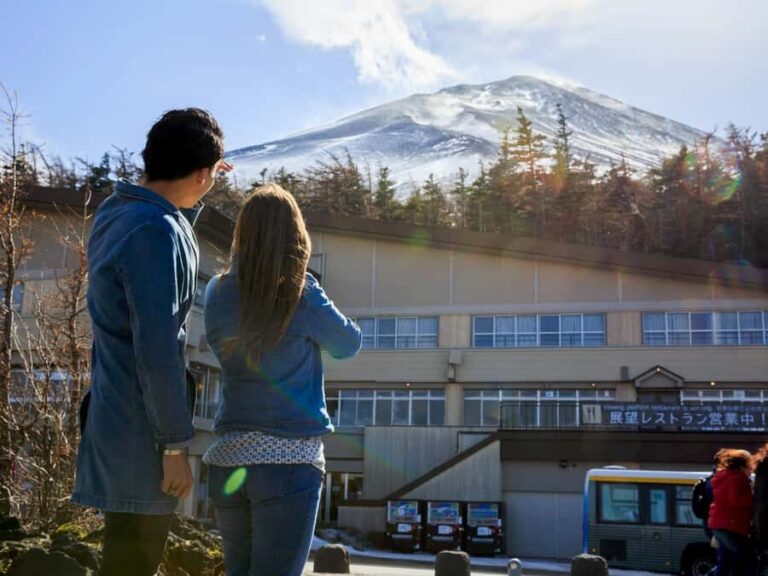 Tokyo: Mt. Fuji 5th Station, Kawaguchiko Tour w/ Cable Car - Mt. Fuji 5th Station at 2,305 meters (and the backup plan)